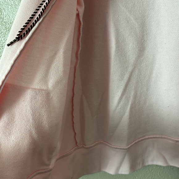 CATO Women’s Pink Full Zip Hoodie Sweatshirt, Large - Picture 4 of 6